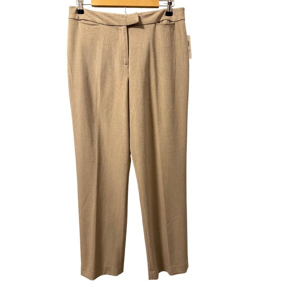 Pendleton Womens Beige Straight-Leg Trousers Size 10 Women Pants. NWT - Picture 5 of 12